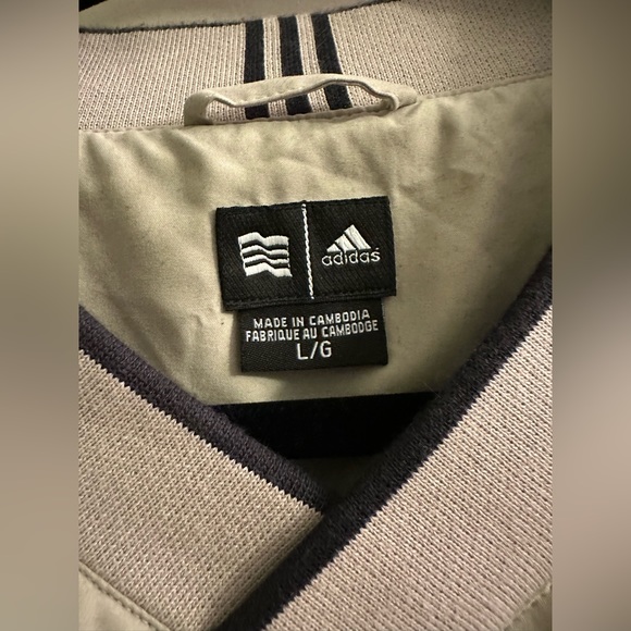 Vintage ADIDAS Microsoft GOLF Men's CLIMAPROOF V-neck pullover Jacket - Picture 10 of 10